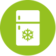 OSEA Glamping Fridge Freezer