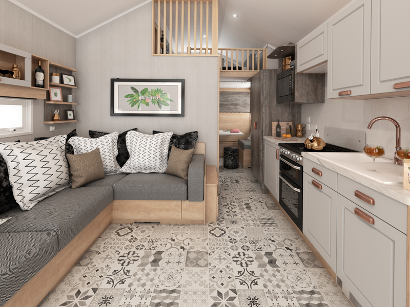 The Glass House Interior | Osea Meadows | Glamping Accommodation