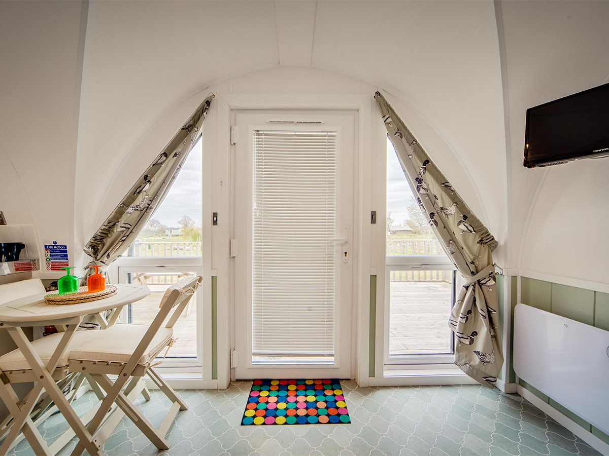 Duke Pod Interior | Osea Meadows | Glamping Accommodation