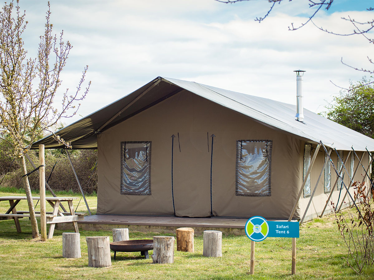 Safari Tent | Osea Meadows | Glamping Accommodation