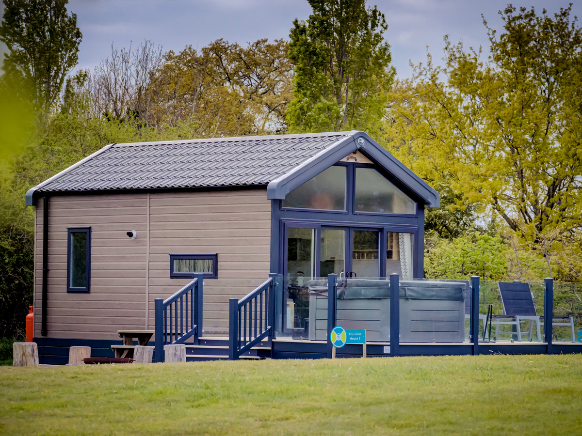 The Glass House | Osea Meadows | Glamping Accommodation