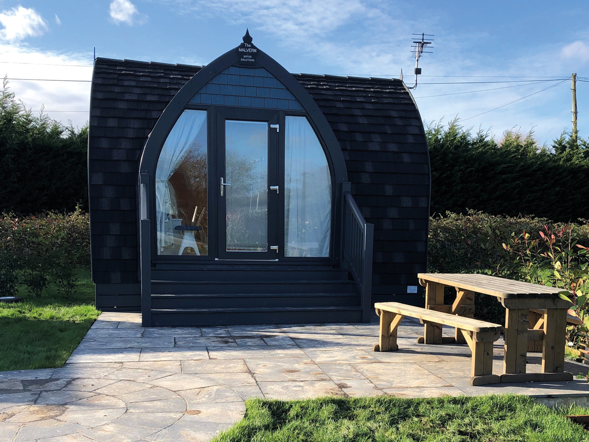 Malvern Pod | Osea Meadows | Glamping Accommodation