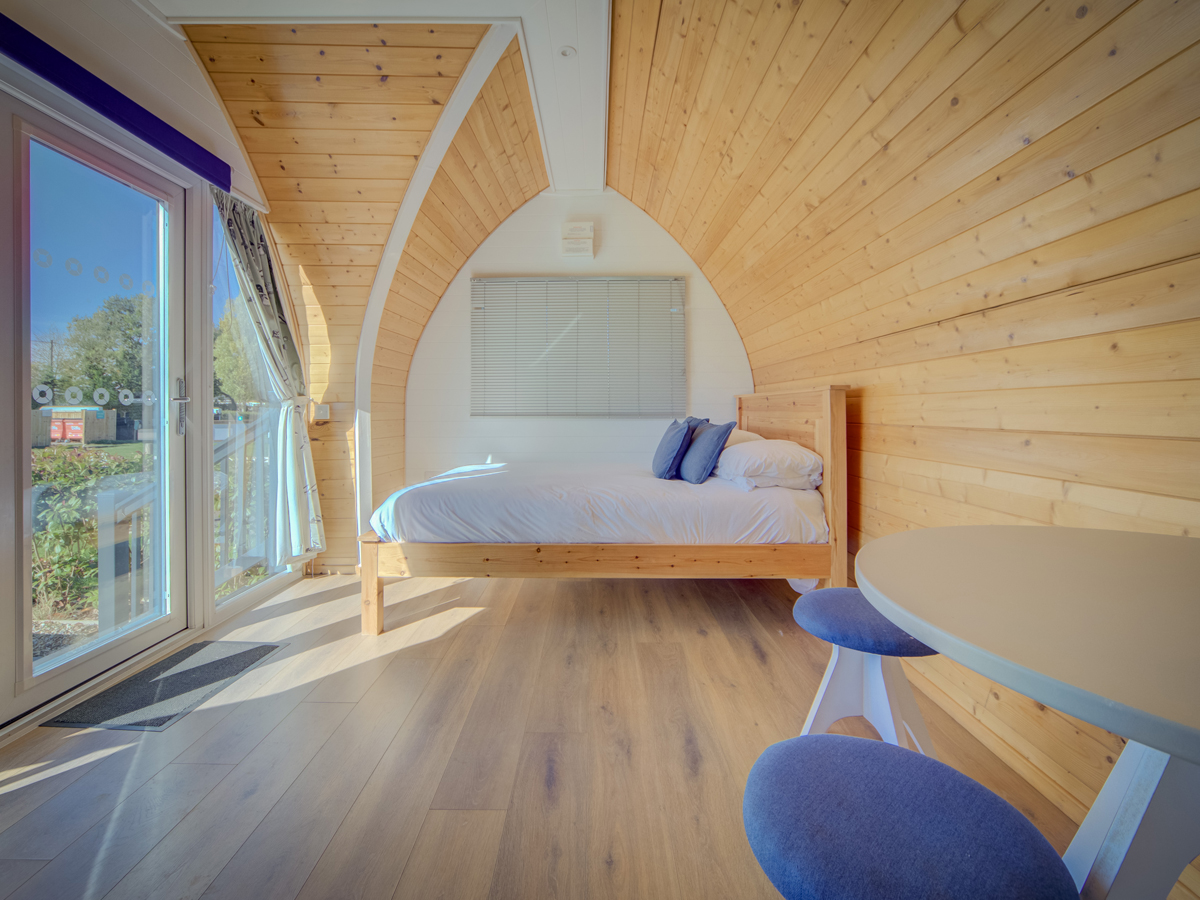 Malvern Pod Interior | Osea Meadows | Glamping Accommodation