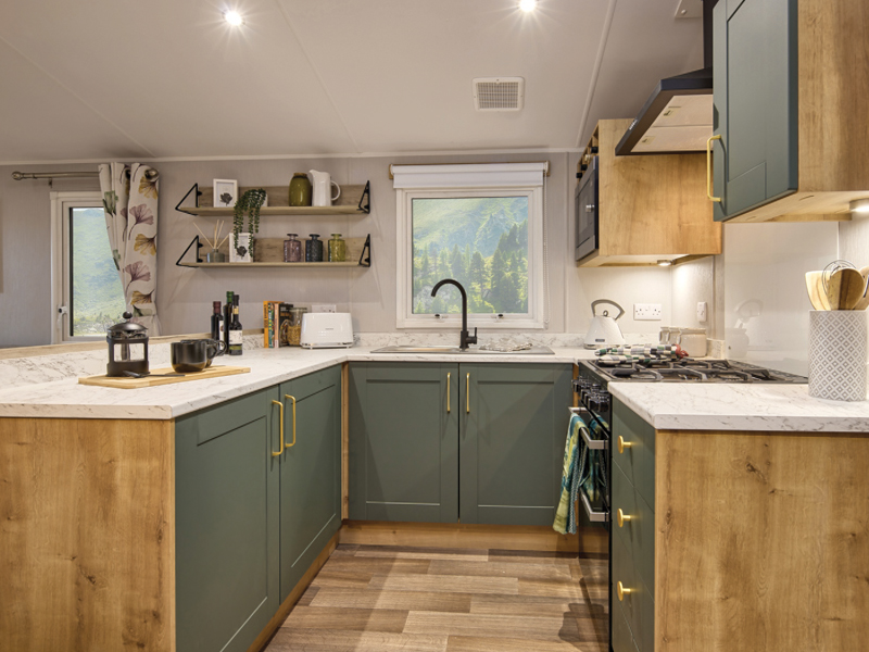 Willerby Sierra Kitchen 2 | Holiday Homes for Sale | Osea Leisure