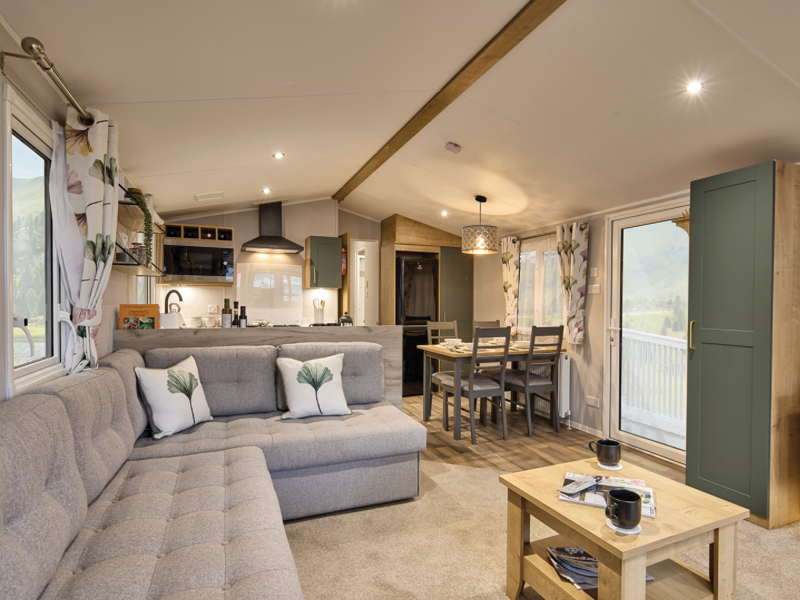 Willerby Sierra Living Room 2 | Holiday Homes for Sale | Osea Leisure