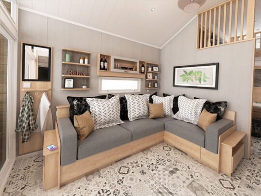 Glass House Interior | Osea Meadows | Glamping Accommodation