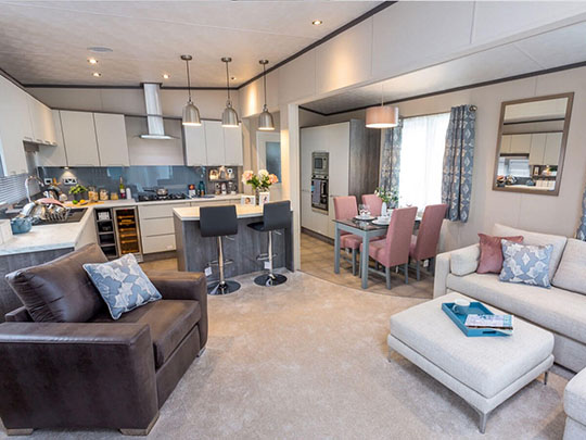 Pemberton Arrondale Living Room 3 - Osea Leisure - Holiday Homes For Sale