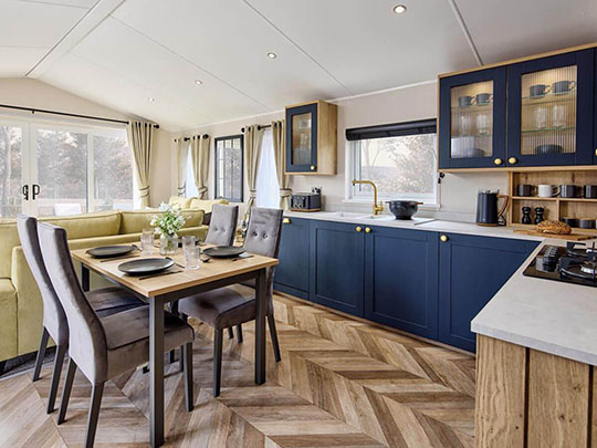 Willerby Gainsborough Dining And Kitchen - Osea Leisure - Holiday Homes For Sale