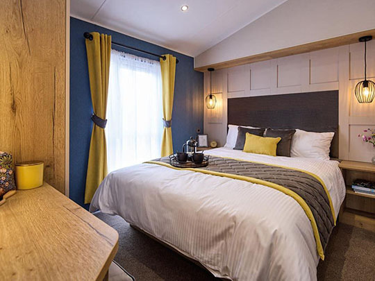 Willerby Gainsborough Master Bedroom - Osea Leisure - Holiday Homes For Sale