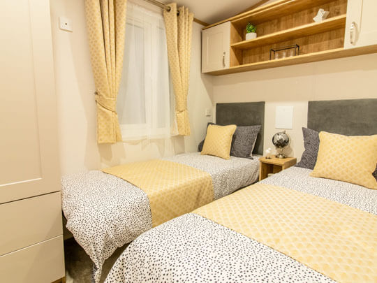 Sunseeker Spirit Bedroom - Osea Leisure - Holiday Homes For Sale