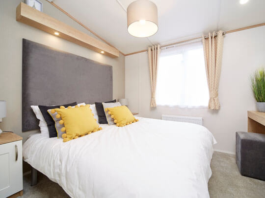 Sunseeker Spirit Master Bedroom - Osea Leisure - Holiday Homes For Sale