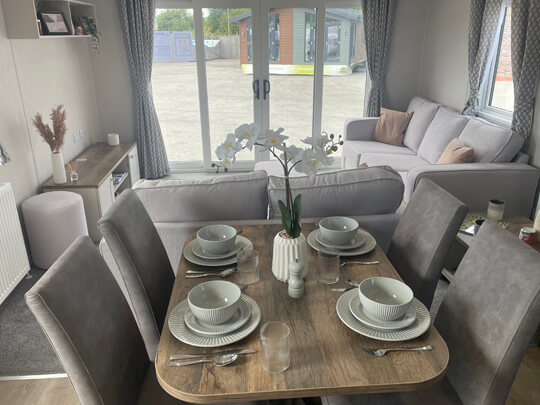 2024 Willerby Malton Dining Detail - Osea Leisure - Holiday Homes For Sale