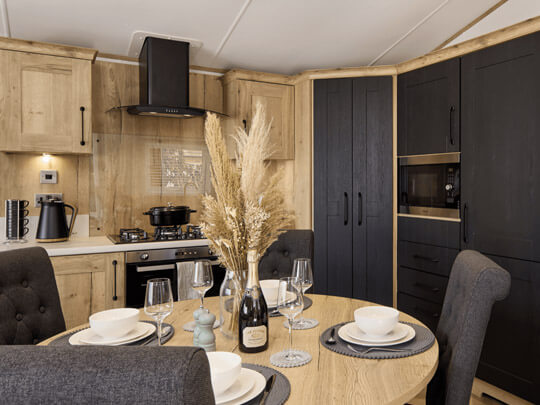 Willerby Dorchester Kitchen - Osea Leisure - Holiday Homes For Sale