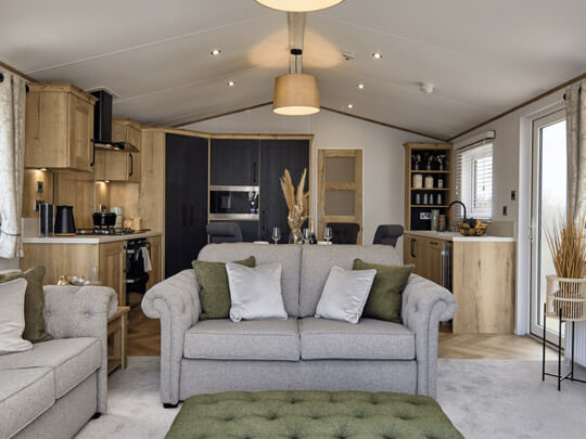 Willerby Dorchester Living Room - Osea Leisure - Holiday Homes For Sale