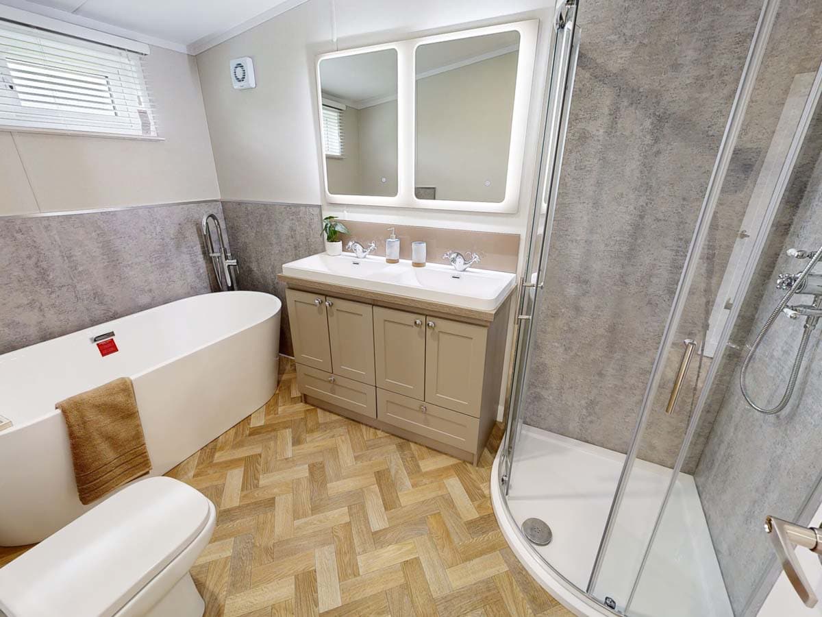 Sunseeker Highgate Bathroom (K) - Osea Leisure - Holiday Homes For Sale
