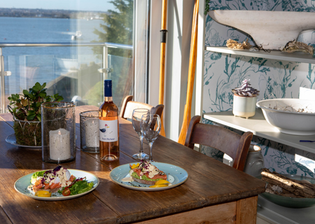 Osea View upstairs with it's stunning estuary vista