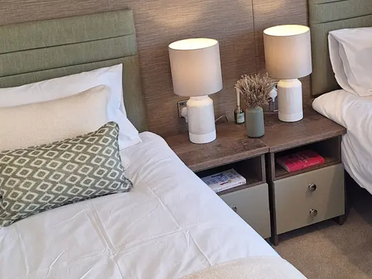 Regal Harlington Bedroom - Osea Leisure - Holiday Homes For Sale