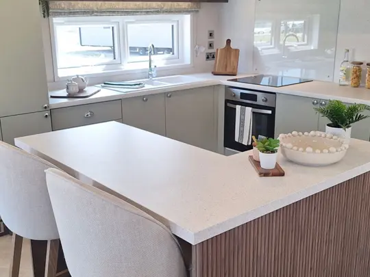 Regal Harlington Kitchen - Osea Leisure - Holiday Homes For Sale