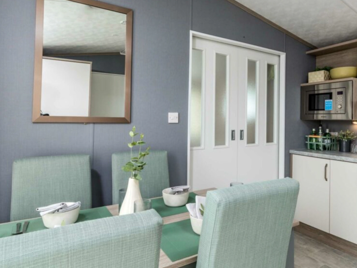 Pemberton Regent Kitchen Area 2 - Osea Leisure - Holiday Homes For Sale