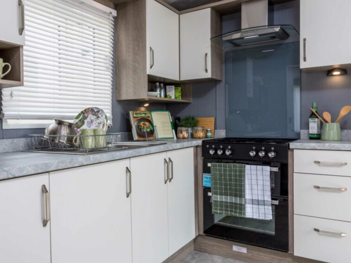 Pemberton Regent Kitchen Area 3 - Osea Leisure - Holiday Homes For Sale