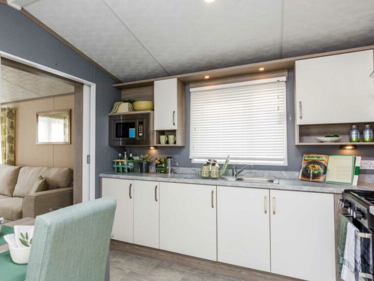 Pemberton Regent Kitchen Area - Osea Leisure - Holiday Homes For Sale