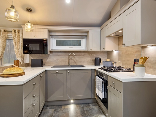 Willerby Salisbury Kitchen - Osea Leisure - Holiday Homes For Sale