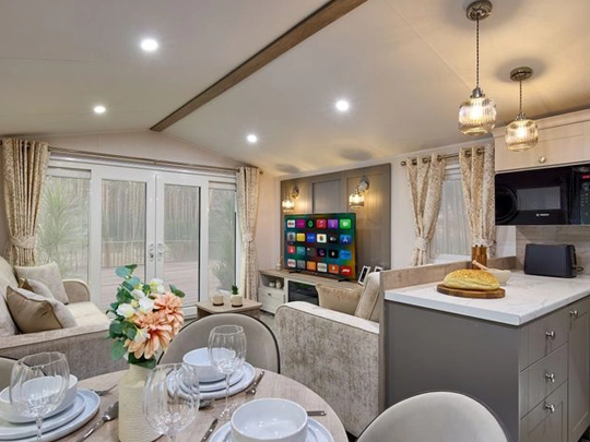 Willerby Salisbury Living Area - Osea Leisure - Holiday Homes For Sale