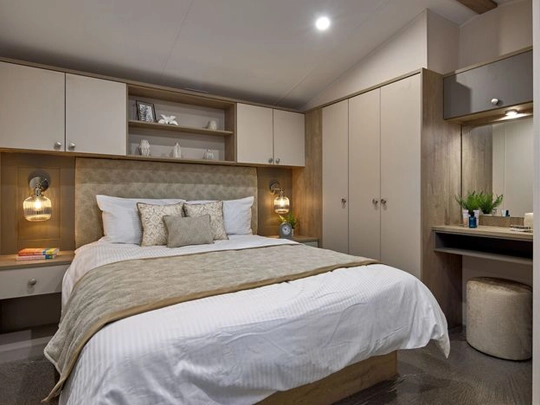 Willerby Salisbury Master Bedroom - Osea Leisure - Holiday Homes For Sale
