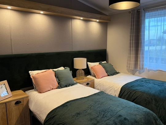 Sunseeker Sensation Bedroom - Osea Leisure - Holiday Homes For Sale